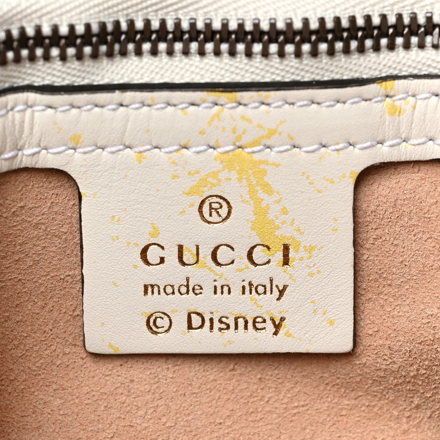X DISNEY Calfskin Matelasse Mickey Minnie Mouse Medium GG Marmont Shoulder Bag Multicolor
