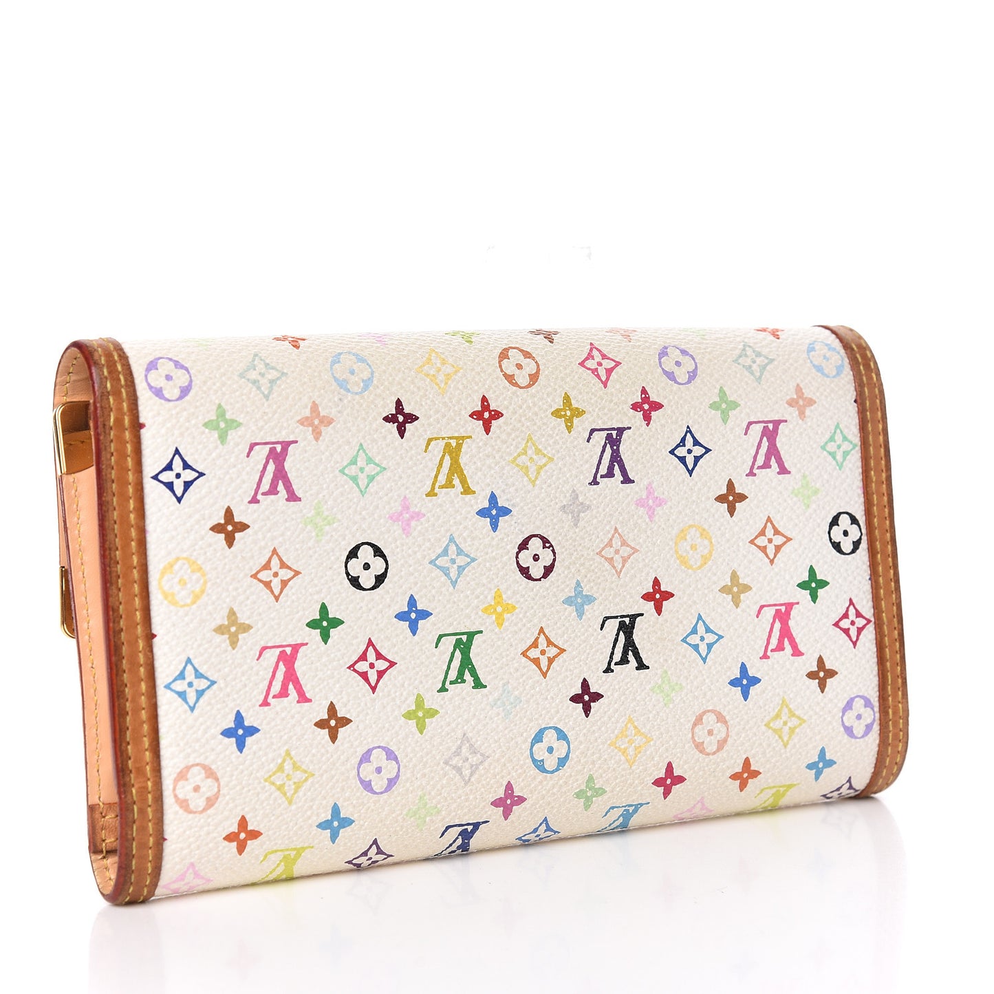 Monogram Multicolor Porte Tresor International Wallet White
