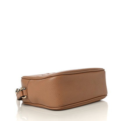Gucci Pebbled Calfskin Small Soho Disco Bag Camelia 4 of 14