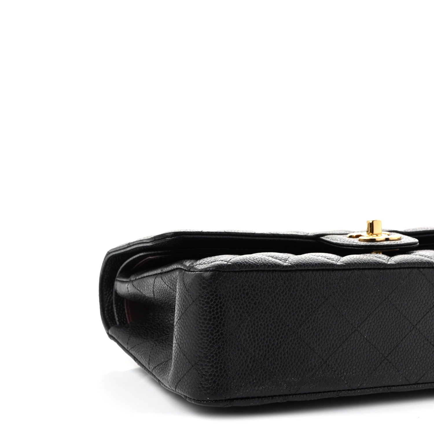 Chanel Caviar Quilted Medium Double Flap Black 4 of 10