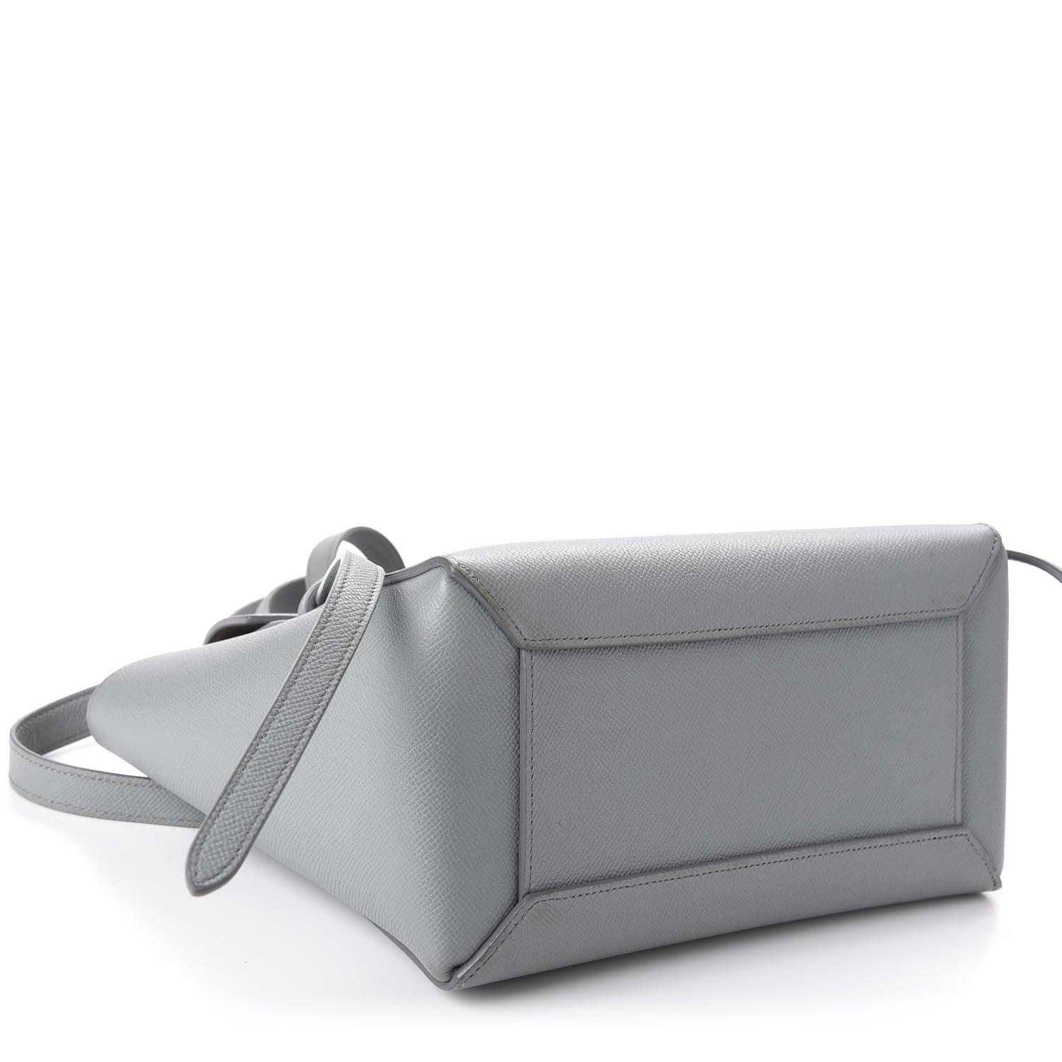 Celine Grained Calfskin Micro Belt Bag Cloud 4 of 12