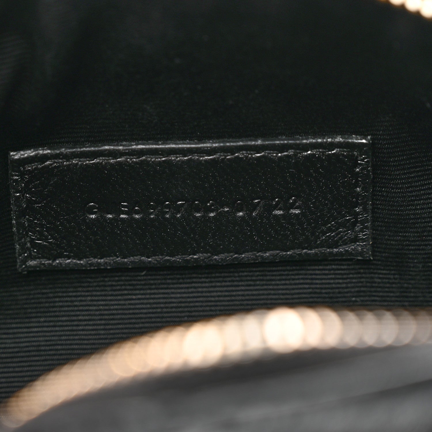 Saint Laurent Lambskin Monogram Mini Sade Tube Bag Black 7 of 7
