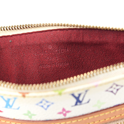 Louis Vuitton Monogram Multicolor Pochette Plate GM White 5 of 8