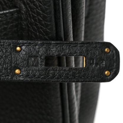Hermes Togo Birkin 35 Black 7 of 12