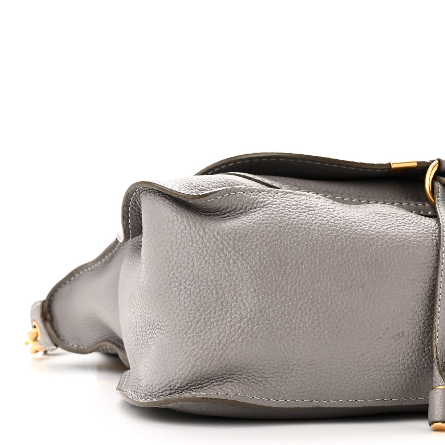 Calfskin Medium Marcie Satchel Cashmere Grey