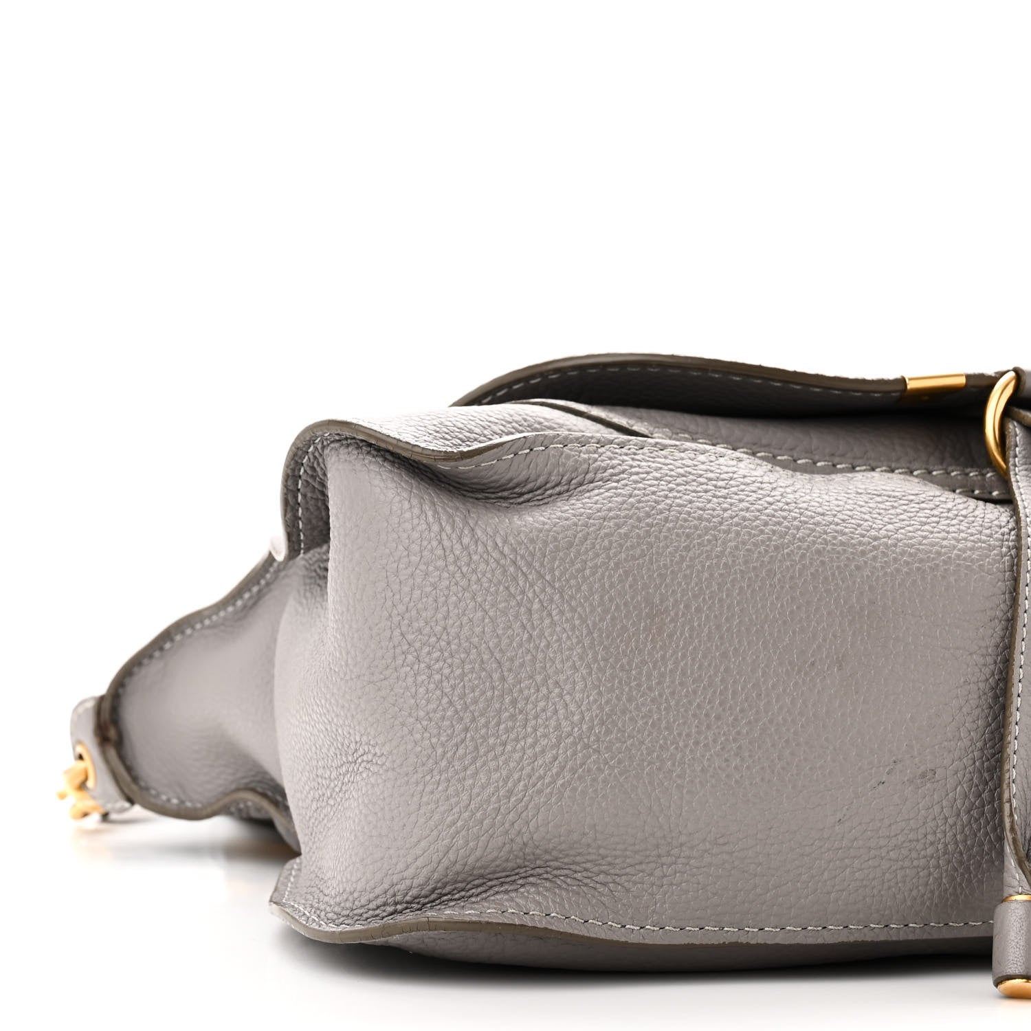 Chloe Calfskin Medium Marcie Satchel Cashmere Grey 8 of 9