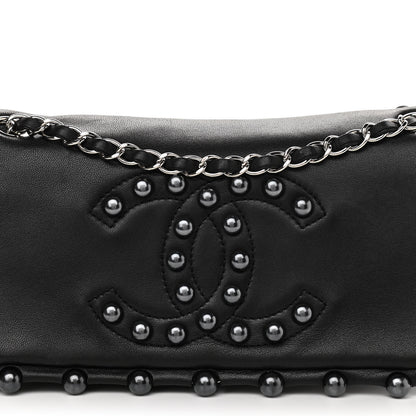 Chanel Lambskin Pearl Obsession Flap Black 8 of 10