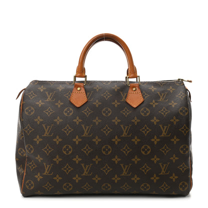 Louis Vuitton Monogram Speedy 35 1 of 12