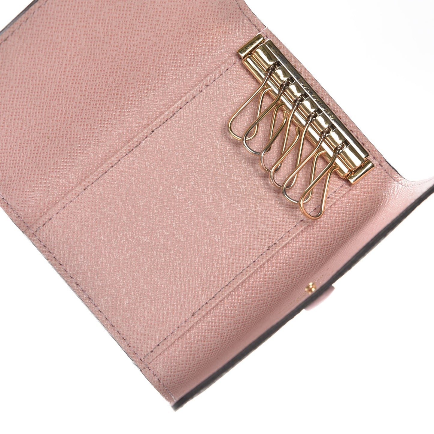 Monogram Multicles 6 Key Holder Rose Ballerine