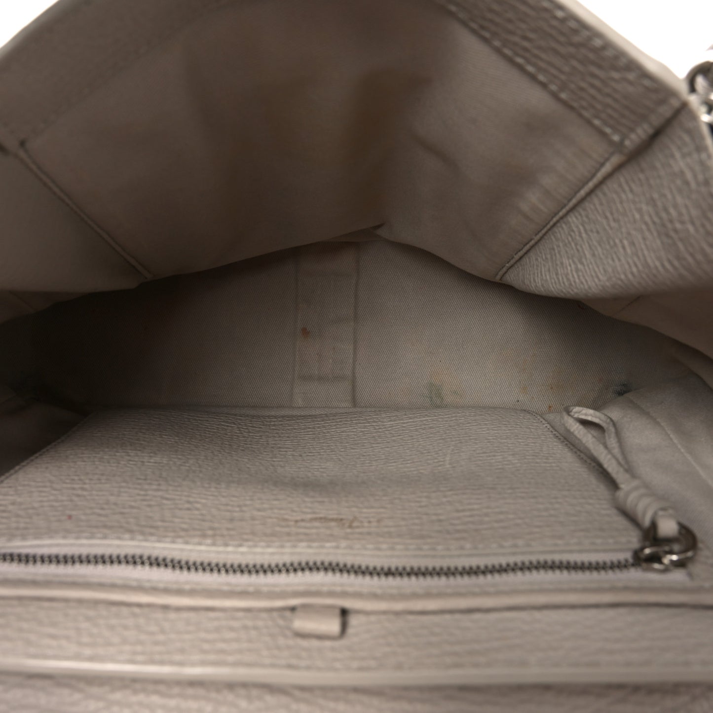 Textured Calfskin Medium Pashli Satchel Feather