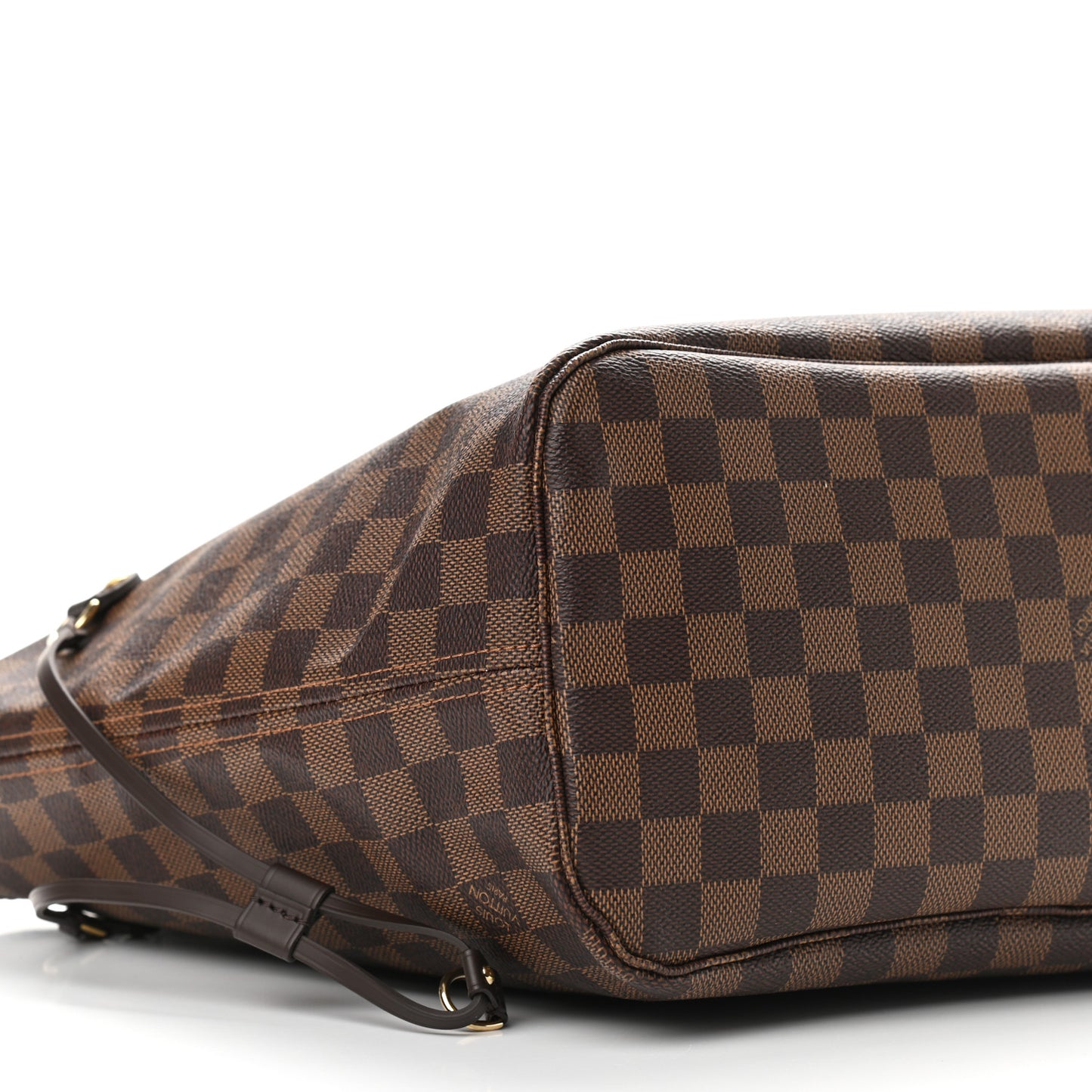 Damier Ebene Neo Neverfull MM Rose Ballerine