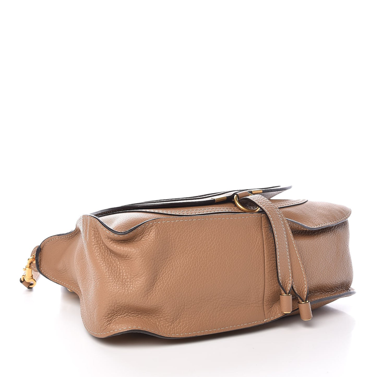 Calfskin Medium Marcie Satchel Nut