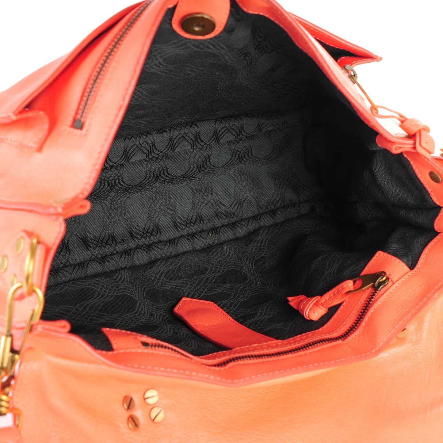 Lambskin Medium PS1 Satchel Grapefruit