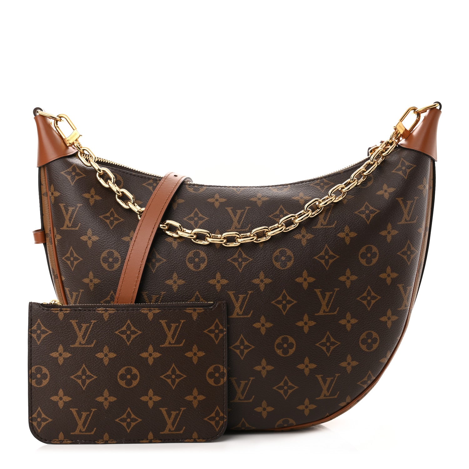 Louis Vuitton Reverse Monogram Loop Hobo 1 of 10