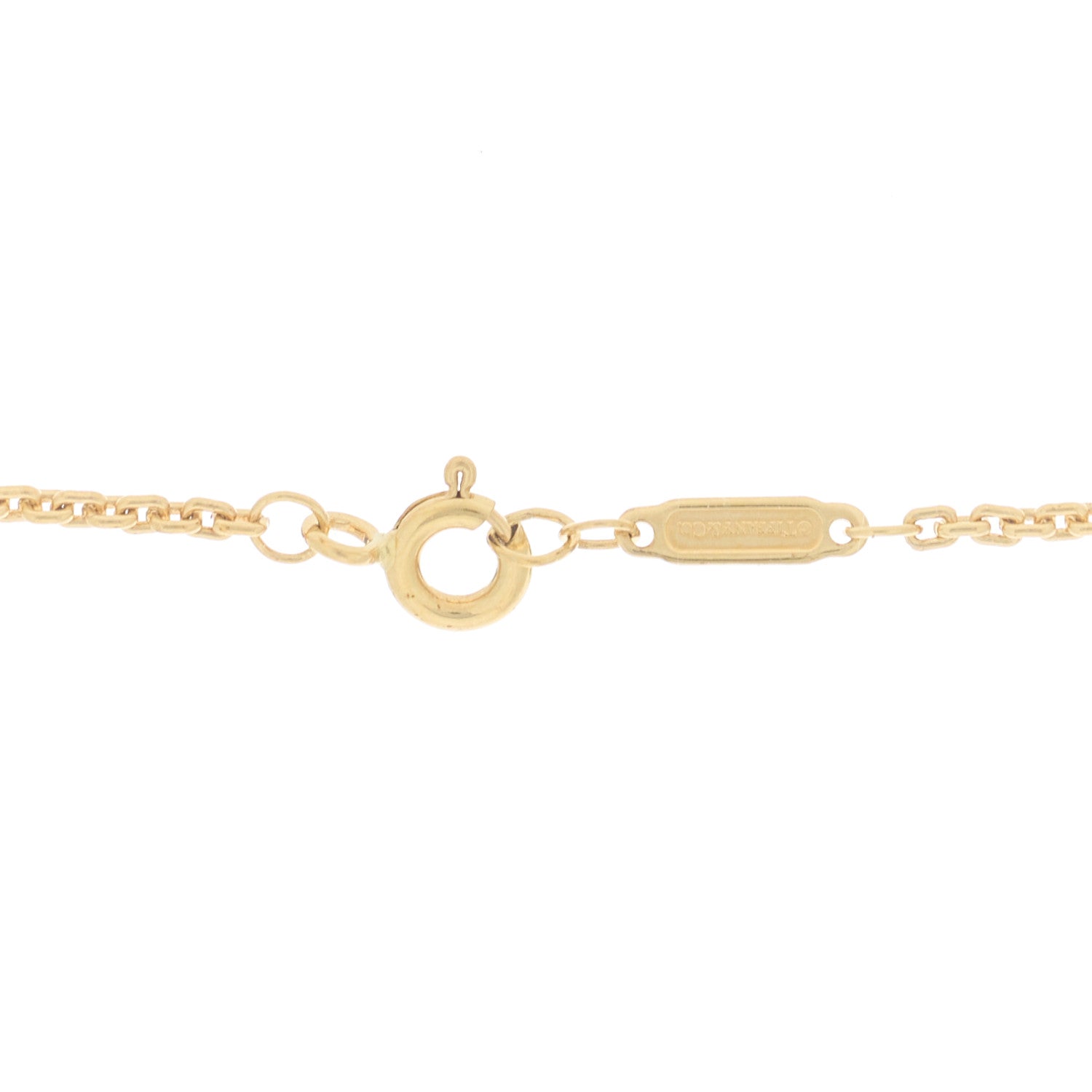 Tiffany 18K Yellow Gold HardWear Link Pendant Necklace 4 of 7