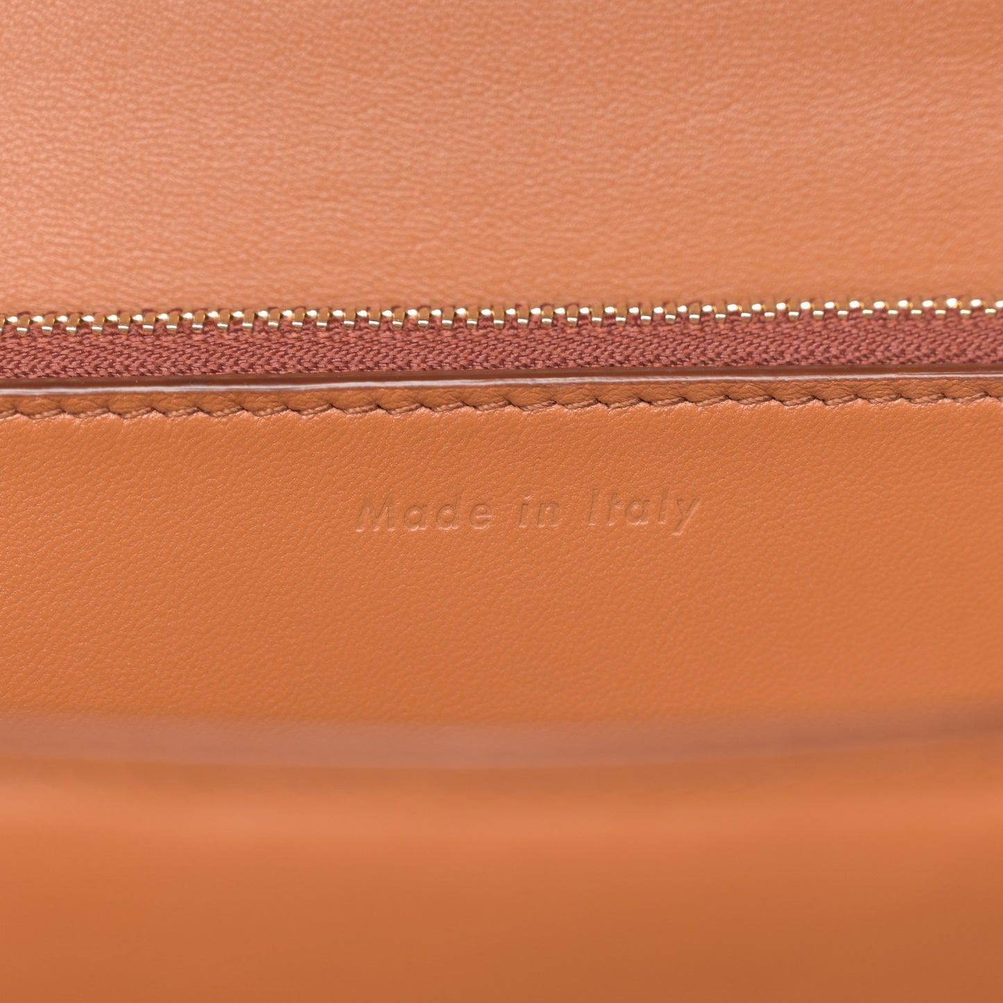 Natural Calfskin Medium Classic Box Flap Bag Tan