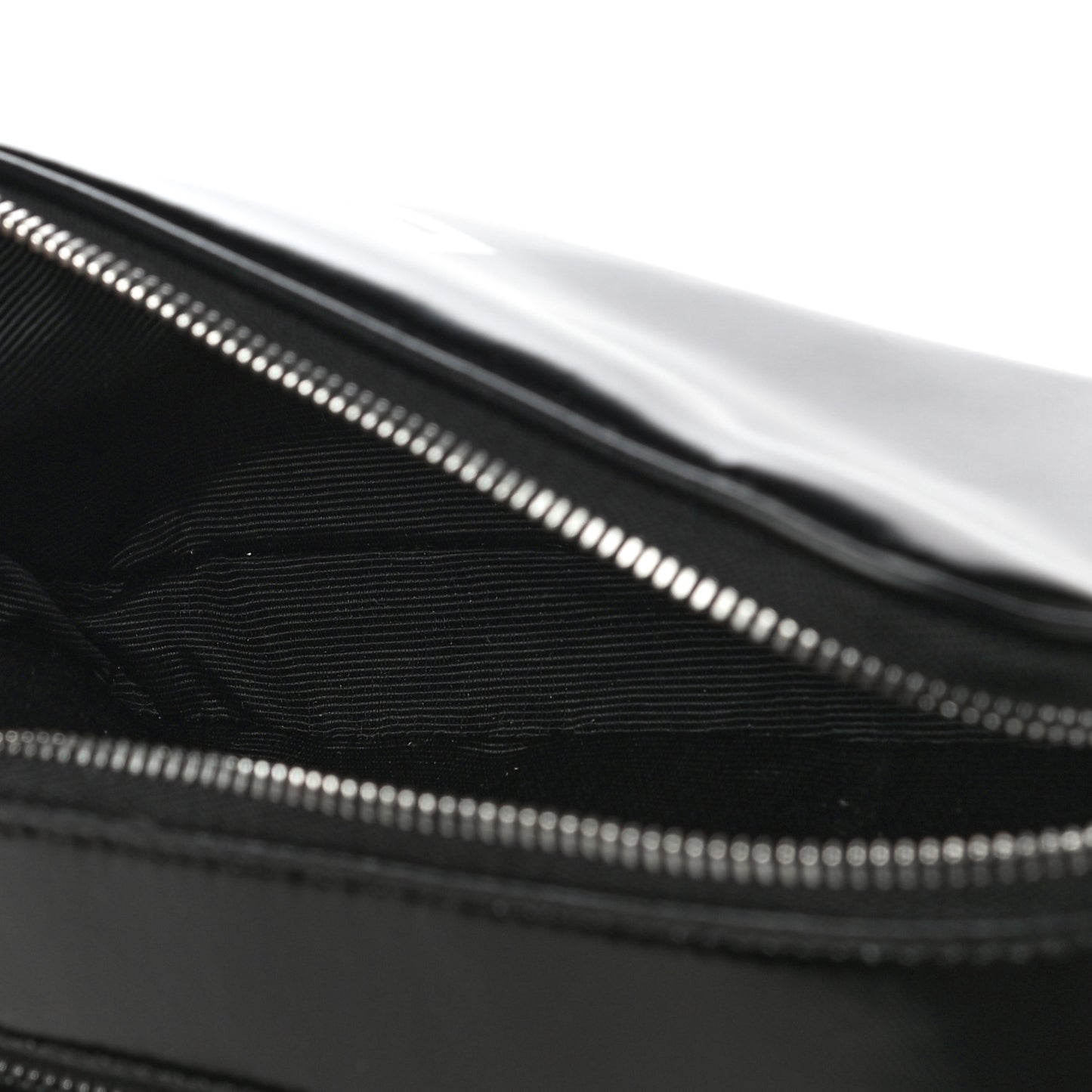 Coated Canvas Horseferry Print Micro Camera Bag Black