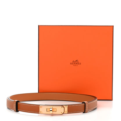 Hermes Epsom Kelly Belt Gold 5 of 5