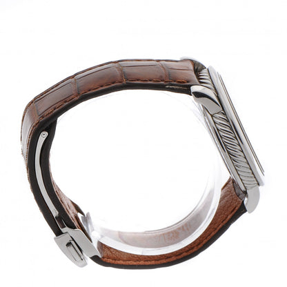 David Yurman Stainless Steel Alligator 40mm Automatic Watch Grey 4 of 12