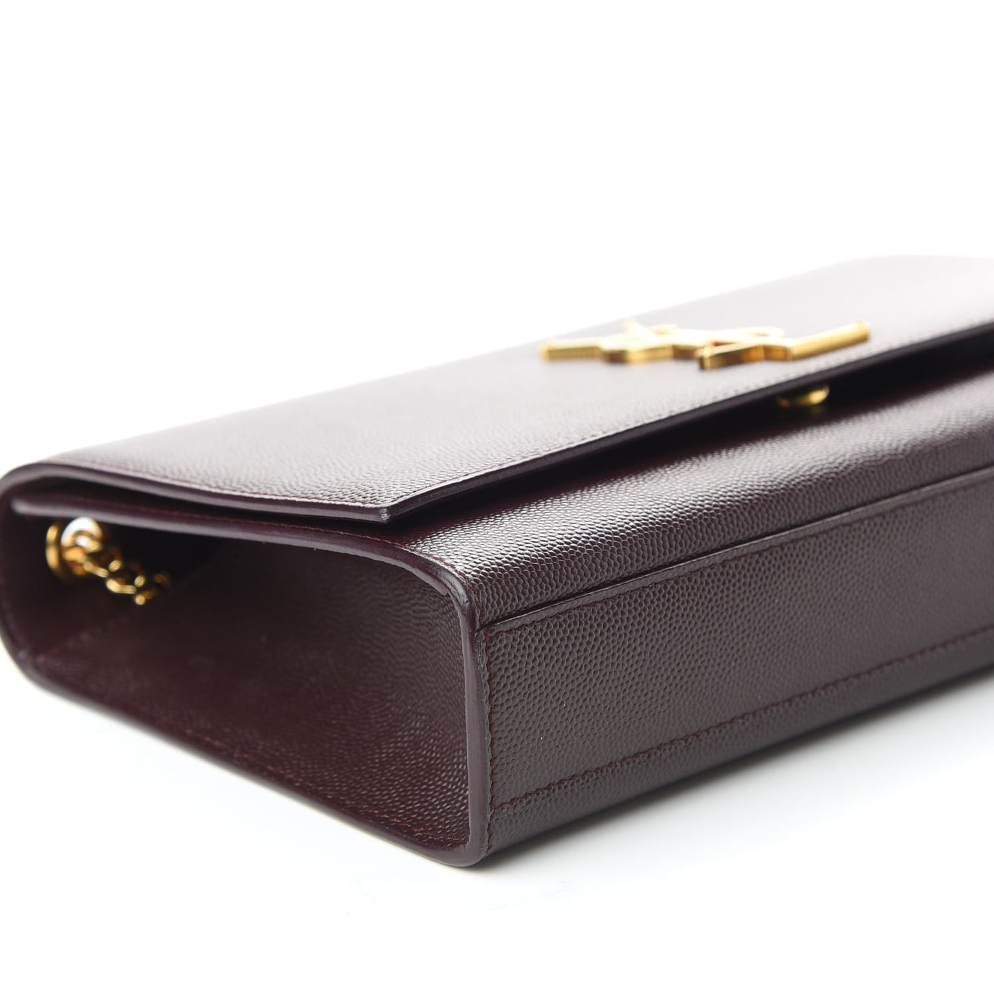 Grain De Poudre Medium Classic Monogram Kate Satchel Amaranto