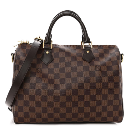 Louis Vuitton Damier Ebene Speedy Bandouliere 30 1 of 9