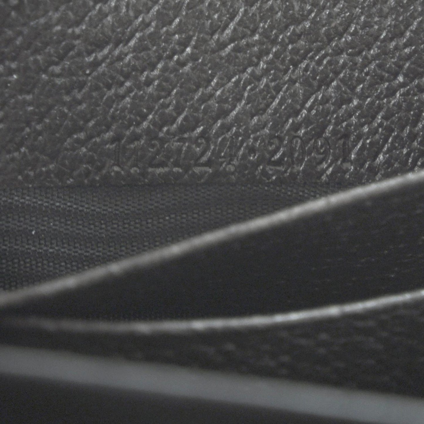 Monogram Metal Bar Zip Around Wallet Dark Brown