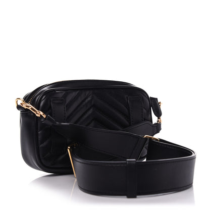 Stella McCartney Eco Alter Nappa Star Patch Belt Bag Black 3 of 8