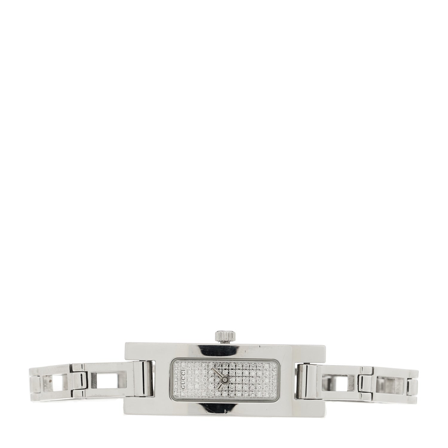 Gucci Stainless Steel Diamond 12mm 3900L Quartz Watch 2 of 4