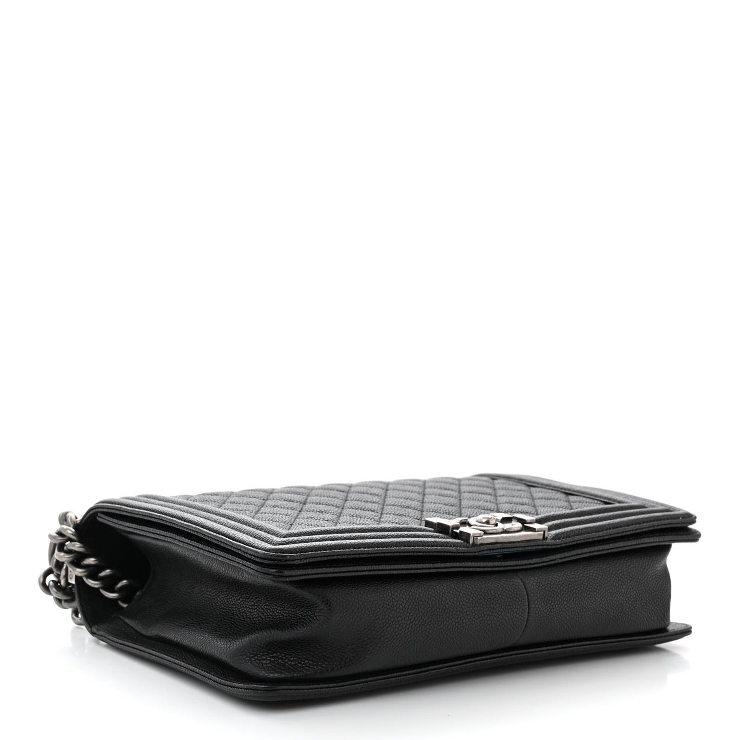 Caviar Quilted New Medium Boy Flap Black