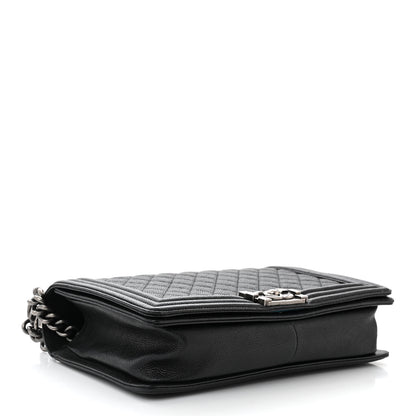 Chanel Caviar Quilted New Medium Boy Flap Black 4 of 11