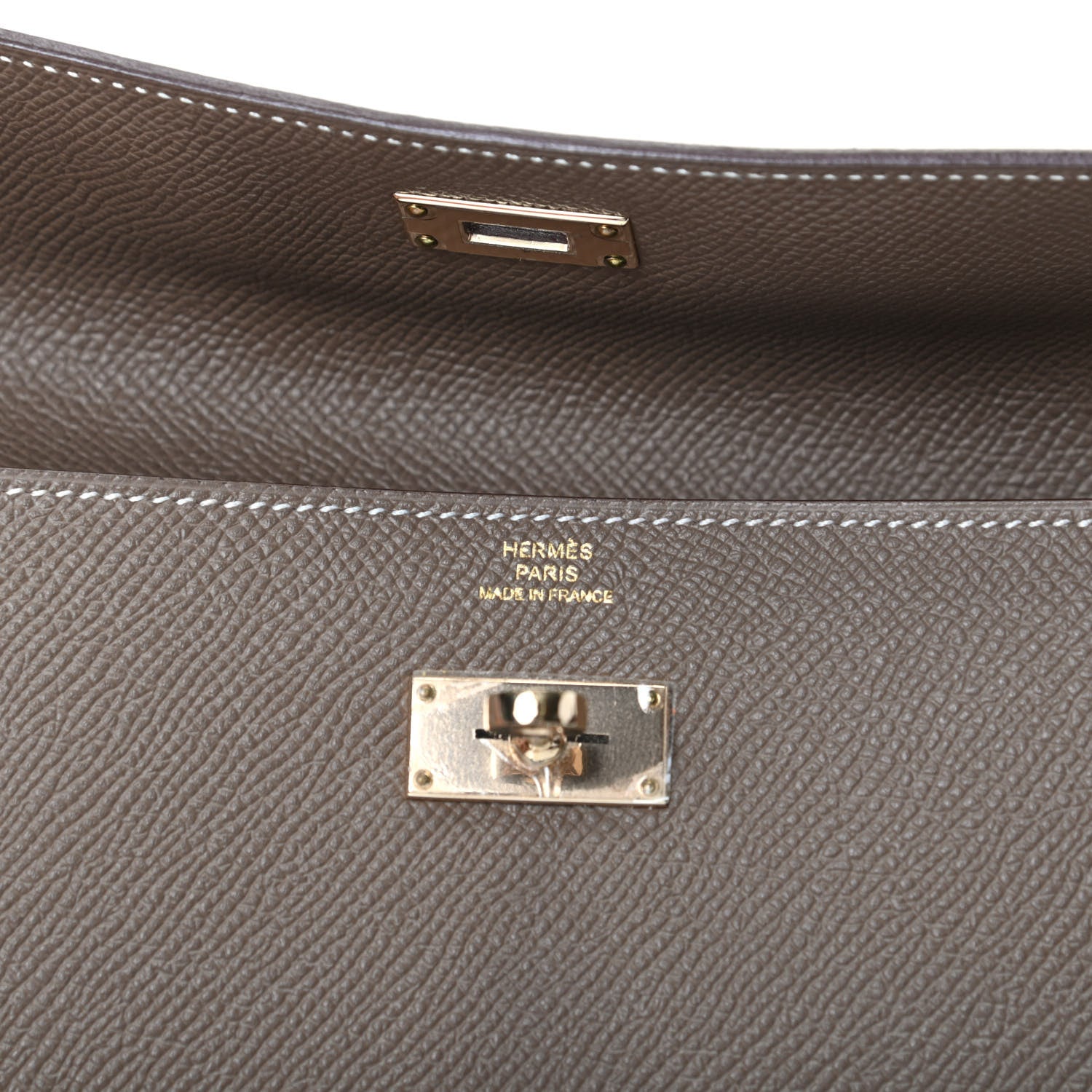 Hermes Epsom Kelly Longue Wallet Etoupe 6 of 8