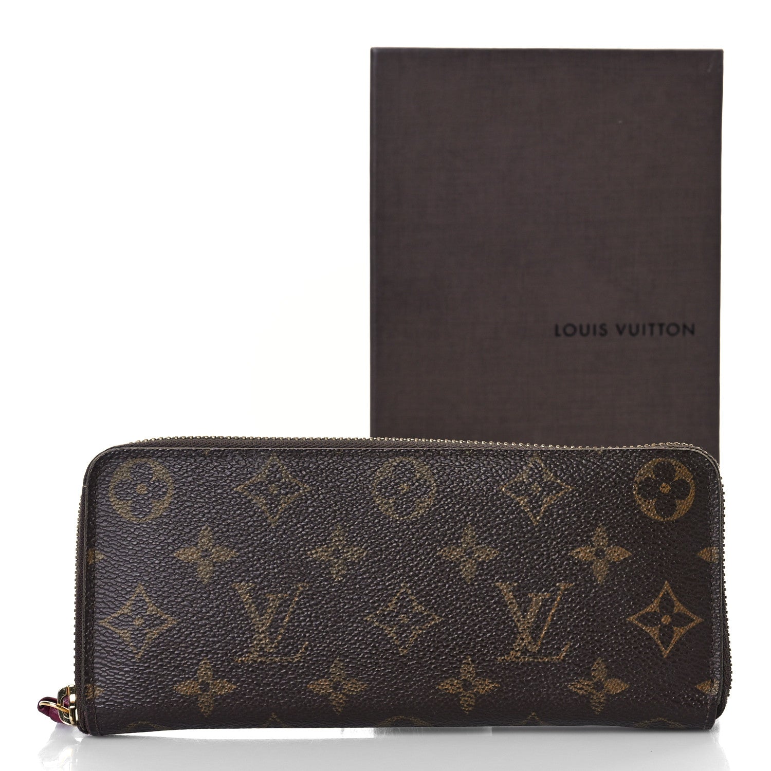 Louis Vuitton Monogram Clemence Wallet Fuchsia 10 of 10
