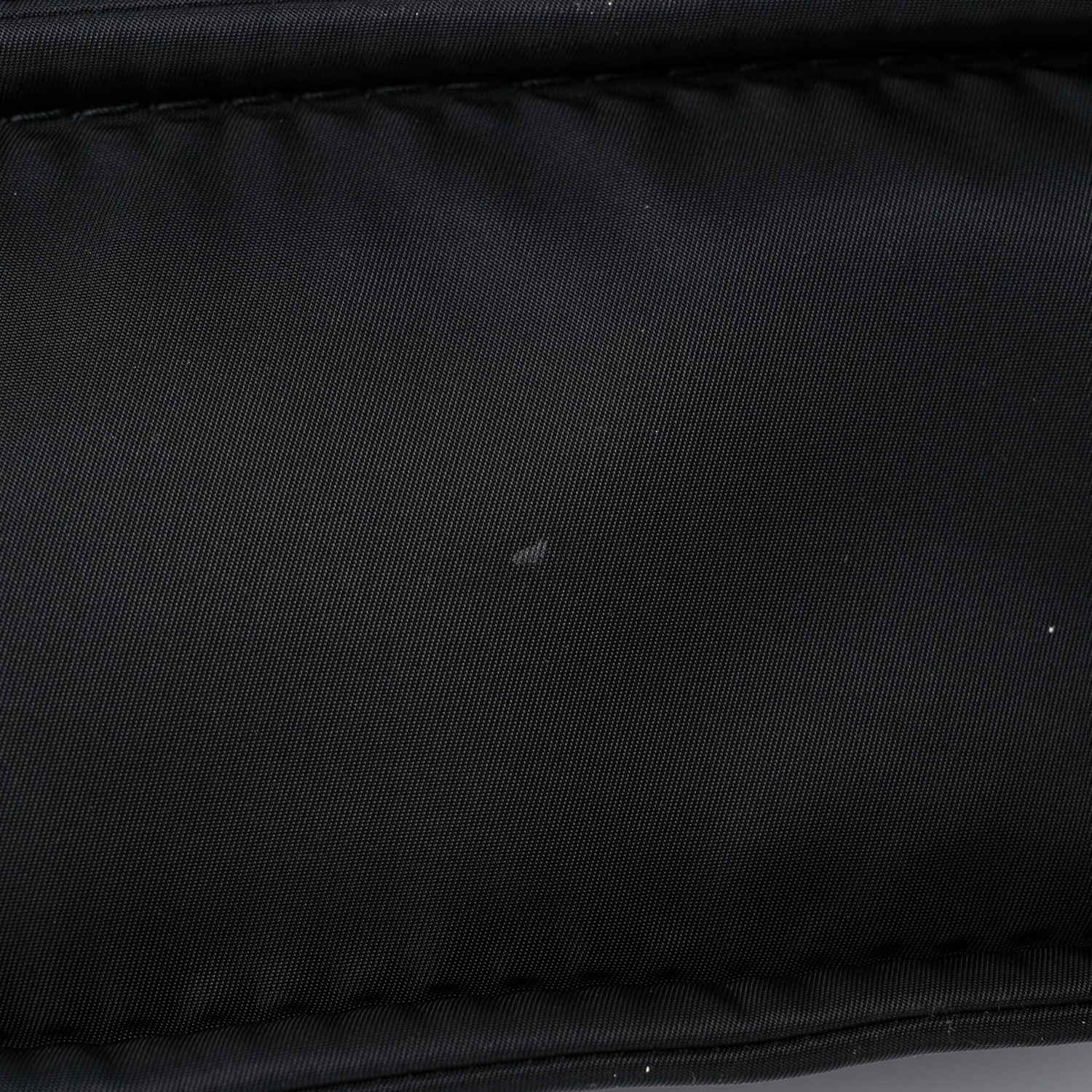 Prada Tessuto Nylon Padded Chain Shoulder Bag Black 11 of 12