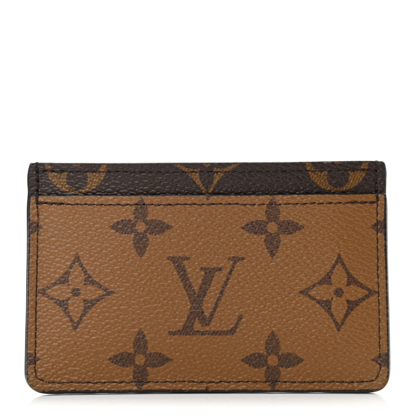 Reverse Monogram Card Holder