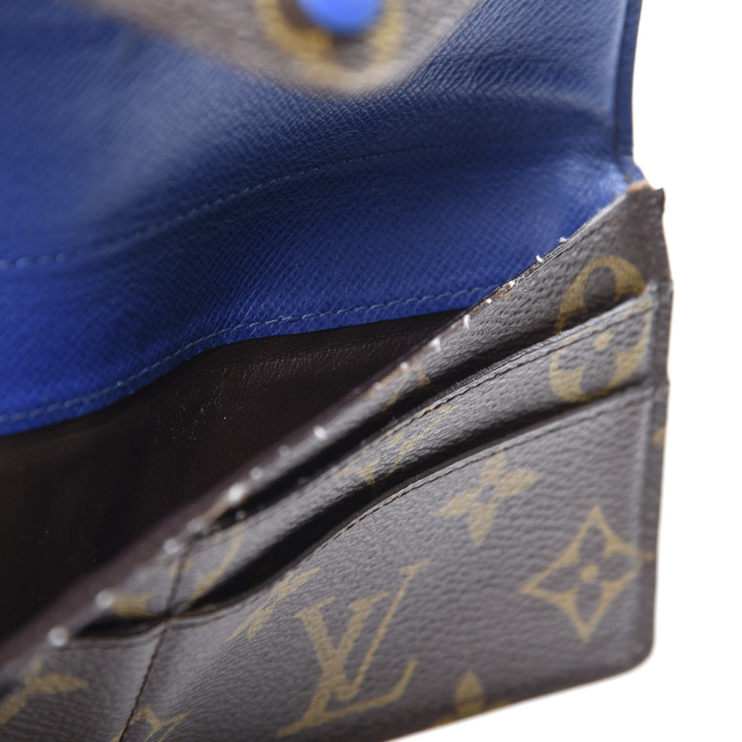 Monogram Josephine Wallet Blue