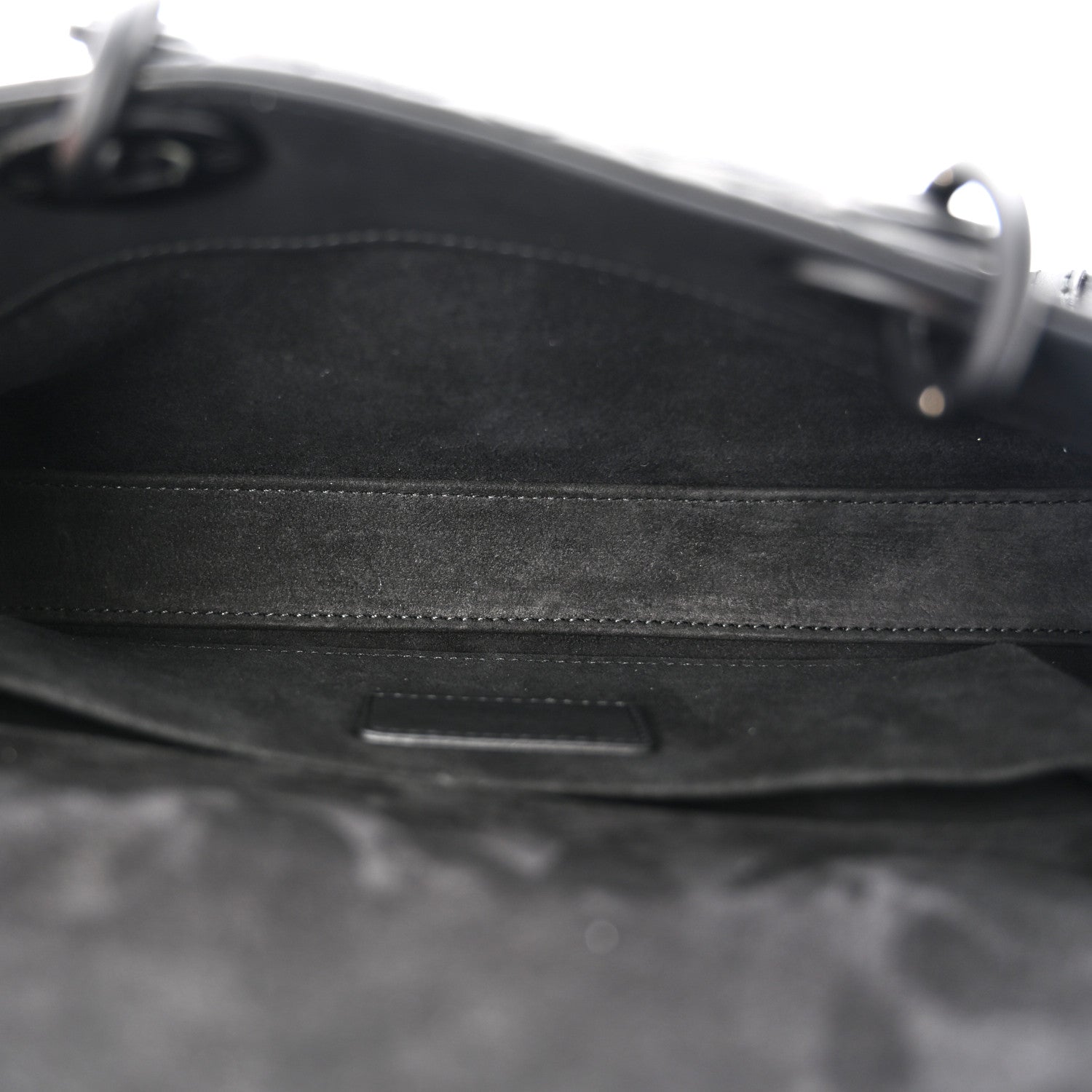 Christian Dior Ultra Matte Calfskin Cannage Medium Lady D-Joy Black 5 of 10