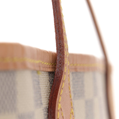 Louis Vuitton Damier Azur Neo Neverfull MM Rose Ballerine 17 of 17