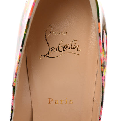 Christian Louboutin Patent Granite So Kate 120 Pumps 39 Multicolor 7 of 13