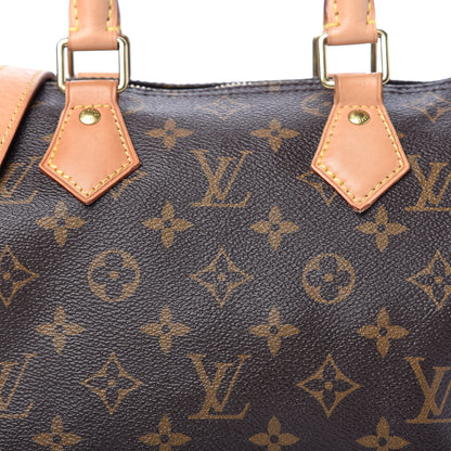 Louis Vuitton Monogram Speedy Bandouliere 25 10 of 10