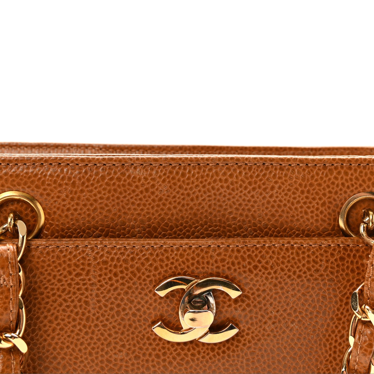 Caviar CC Tote Brown