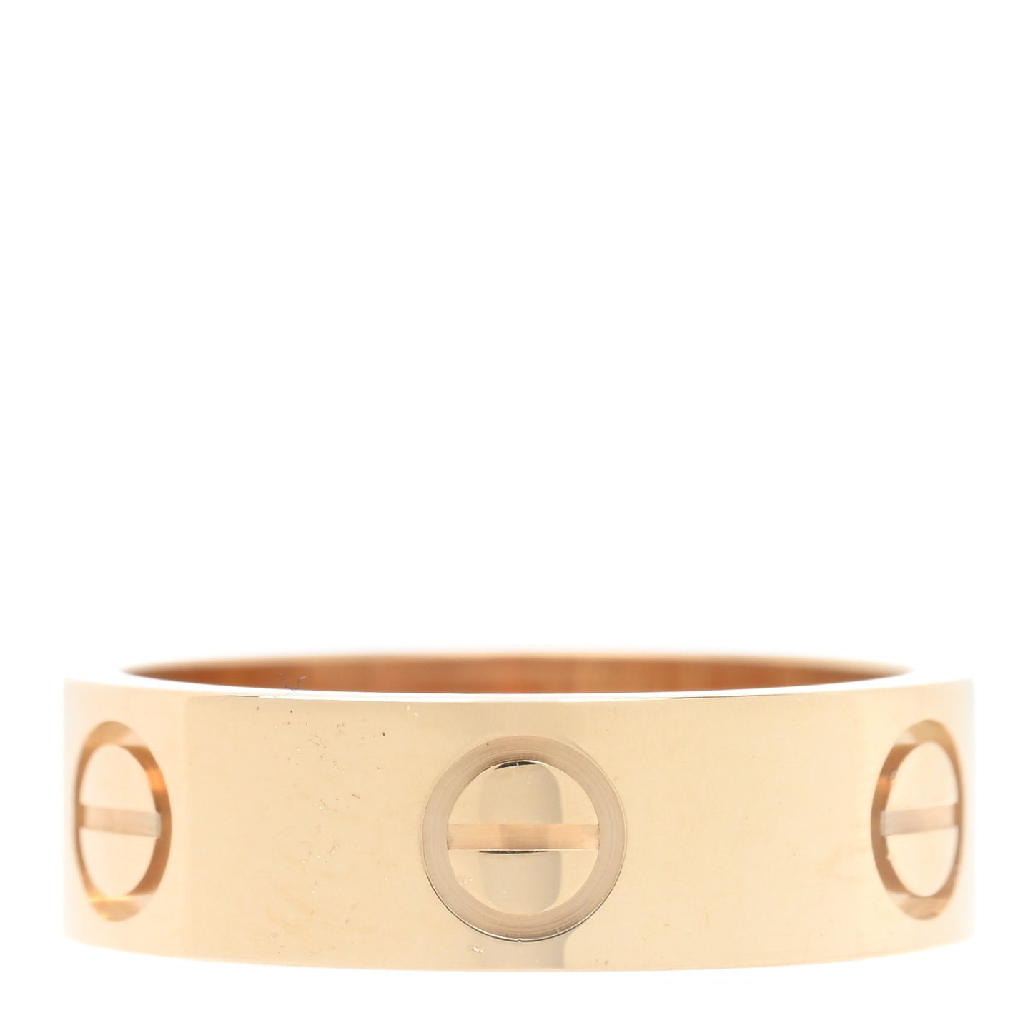 18K Yellow Gold 5.5mm LOVE Ring 50 5.25