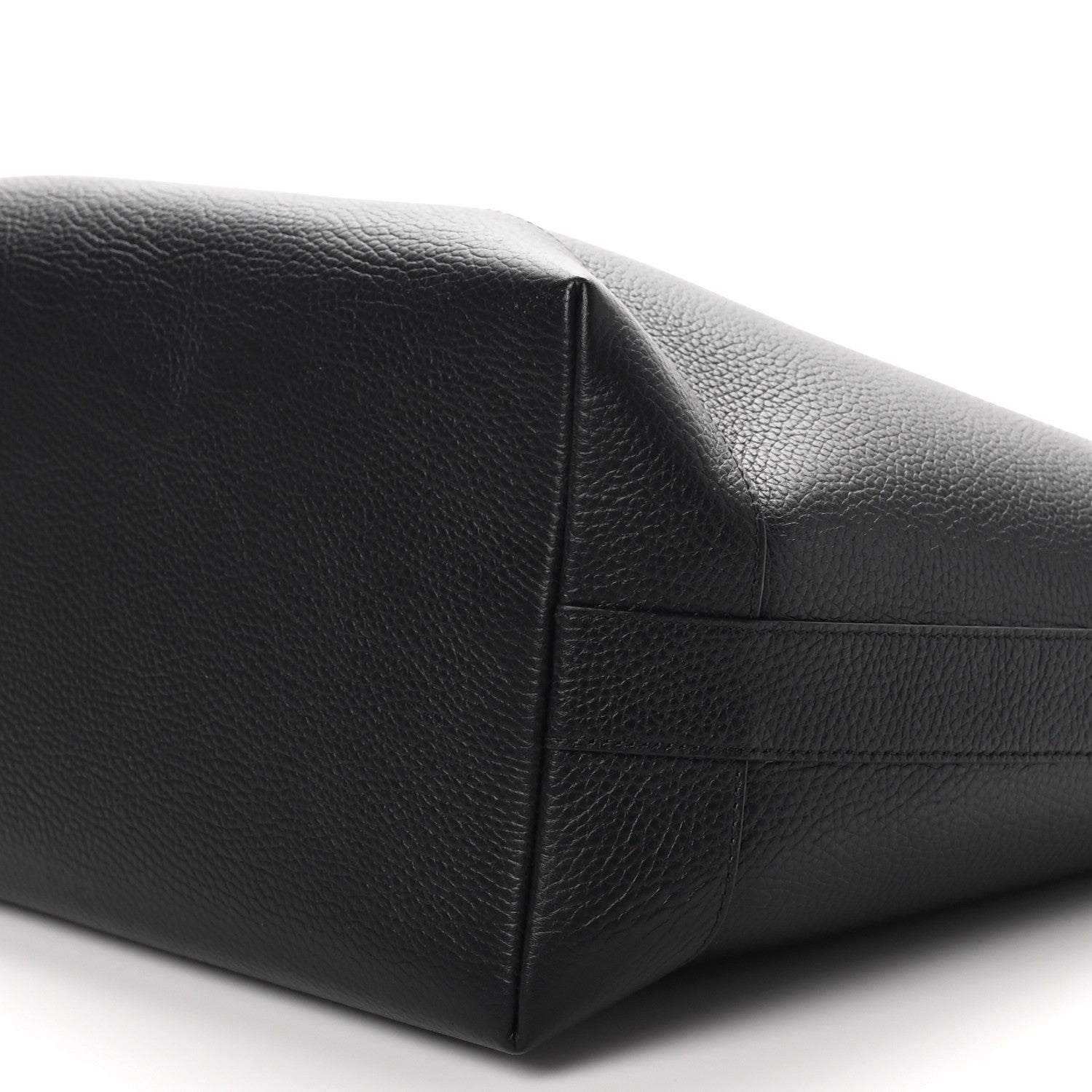 Burberry Grainy Calfskin Medium London Tote Bag Black 10 of 10