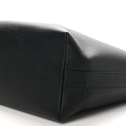 Burberry Grainy Calfskin Medium London Tote Bag Black 10 of 10