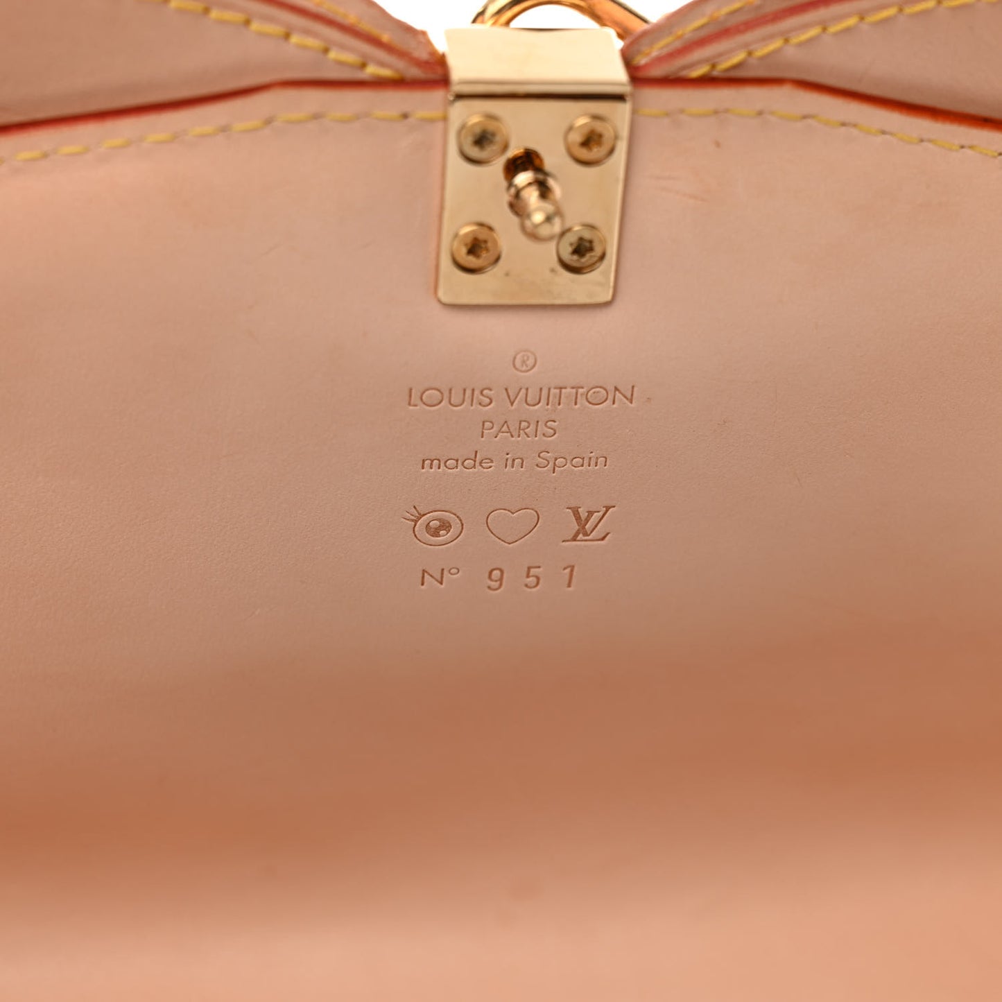 Monogram Multicolor Murakami Eye Love You White