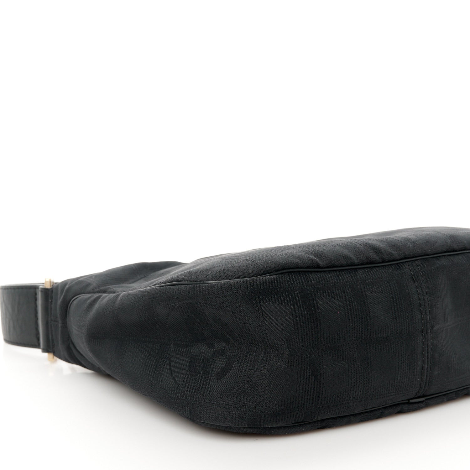 Chanel Nylon Travel Hobo Black 9 of 10