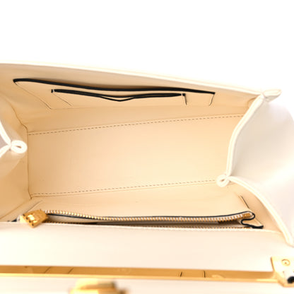 Valentino Garavani Nappa Small One Stud Top Handle Bag Ivory 5 of 8