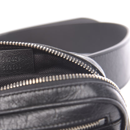 Gucci Fluffy Calfskin Mini Morpheus Belt Bag 70 28 Black 12 of 23