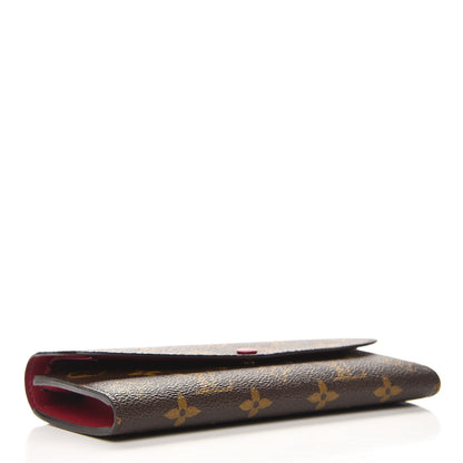 Louis Vuitton Monogram Emilie Wallet Fuchsia 4 of 7