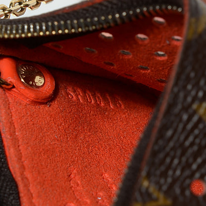 Louis Vuitton Monogram Perforated Key Pouch Orange 7 of 7