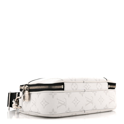 Louis Vuitton Taiga Monogram Alpha Messenger Optic White 4 of 10